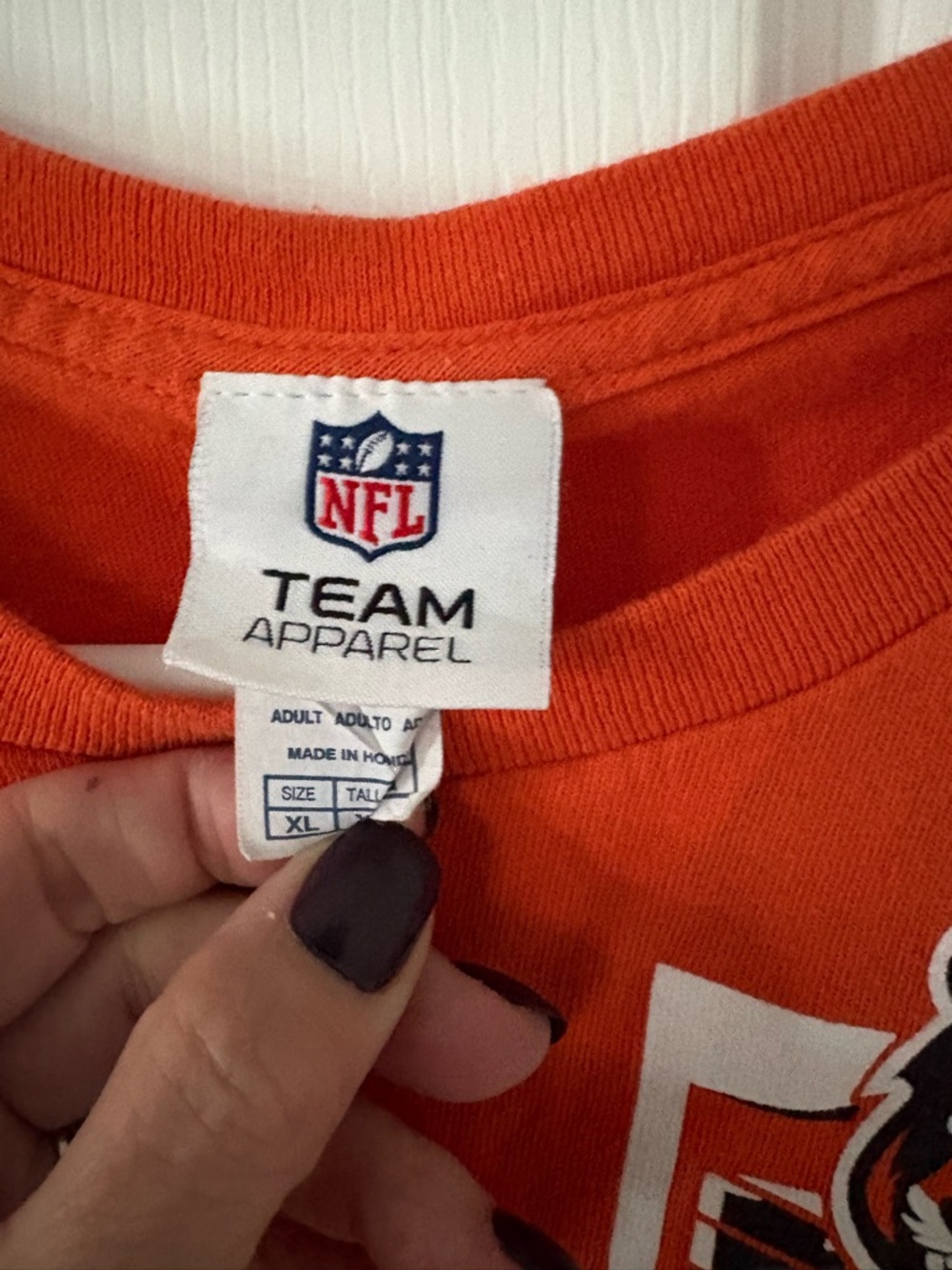 Cincinnati Bengals NFL Graphic Tee XL Orange Football Shirt Vintage Style - Picture 4 of 5